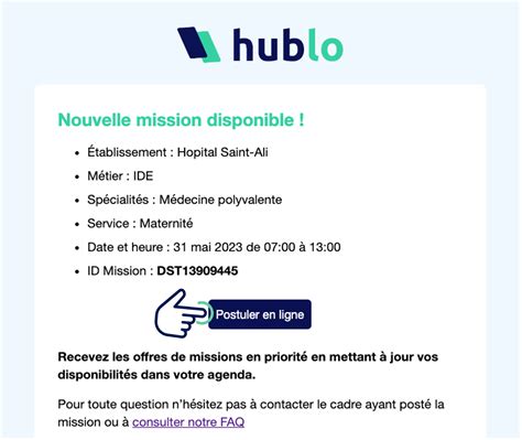 tarif mission hublot|hublo en ligne.